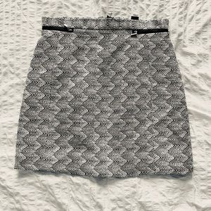 H&M Tweed Mini Skirt Size 10